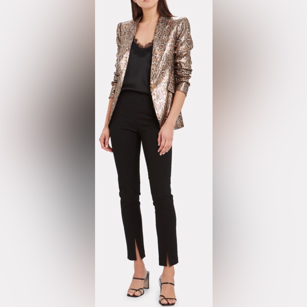 L'AGENCE Chamberlain Sequin Blazer, NWT, 2